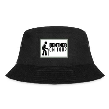 Pensioners on Tour Warning sign for active seniors - Bucket Hat - black - Front - Lela (165cm)