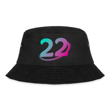 Number 22 multicolor - Bucket Hat - black - Front - Lela (165cm)