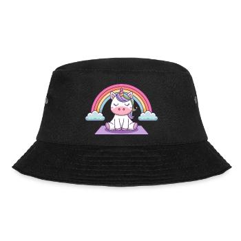 licorne de yoga - Bob - noir - Devant - Lela (165cm)