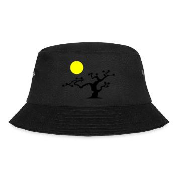 japanischer baum - Bucket Hat - Schwarz - Vorne - Lela (165cm)