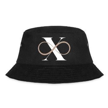 Unendlicher Buchstabe x - Bucket Hat - Schwarz - Vorne - Lela (165cm)