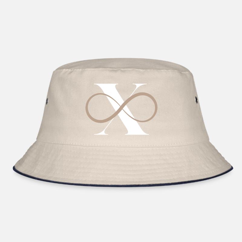 Unendlicher Buchstabe x Bucket Hat