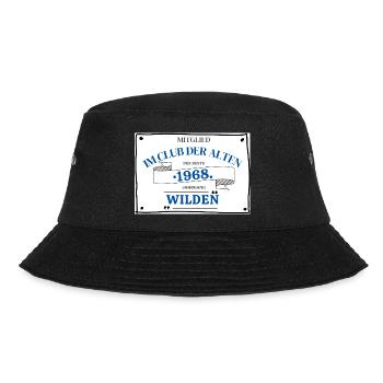 Geboren im besten Jahrgang 1968 - Bucket Hat - Schwarz - Vorne - Lela (165cm)