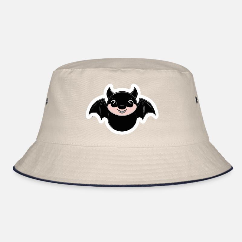 Chauve-souris mignonne - Conception de dessin animé amusante pour Hall Bob