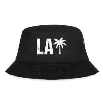 LA Palms California Los Angeles - Bucket Hat - black - Front - Lela (165cm)