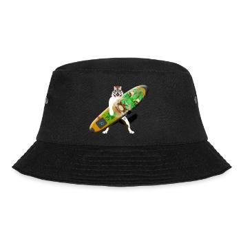Kitesurfing 7 - Bucket Hat - black - Front - Lela (165cm)