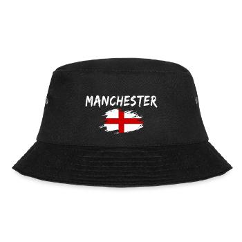 Manchester England - Bucket Hat - black - Front - Lela (165cm)
