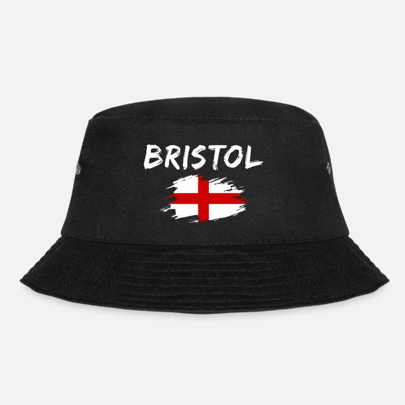 Bristol, England - Bucket Hat - black