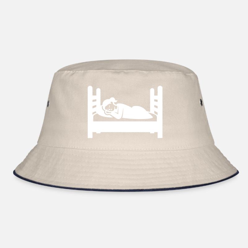 Sleeping Tired Bucket Hat
