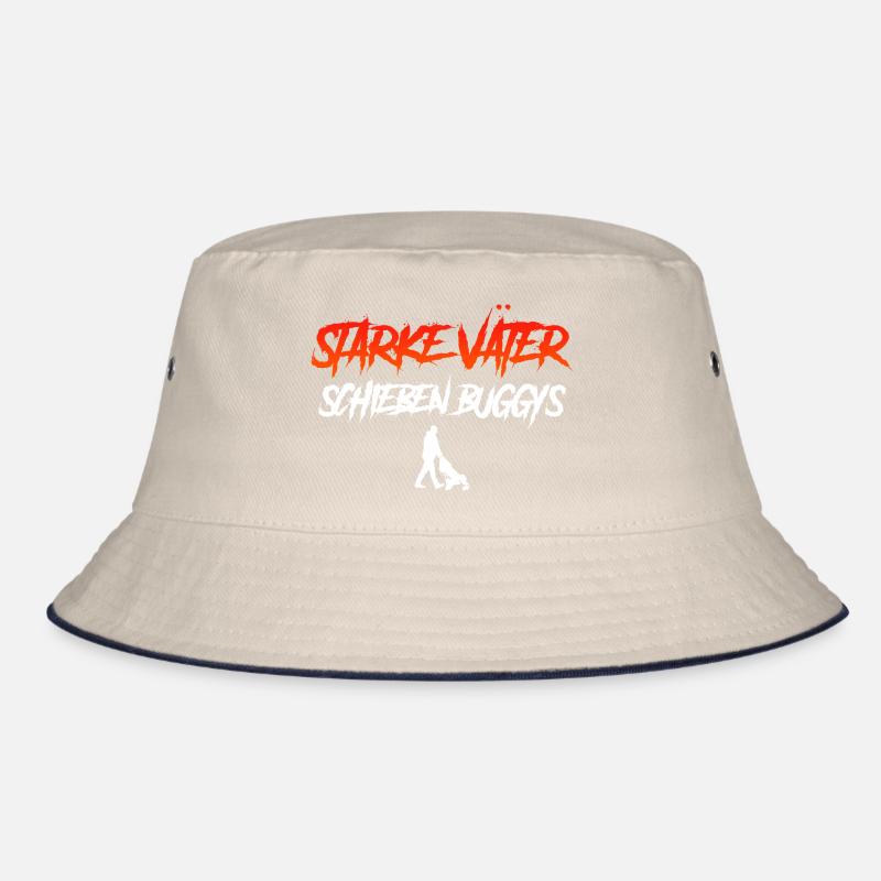 Vaterschaft STARKE MÄNNER SCHIEBEN BUGGYS Bucket Hat
