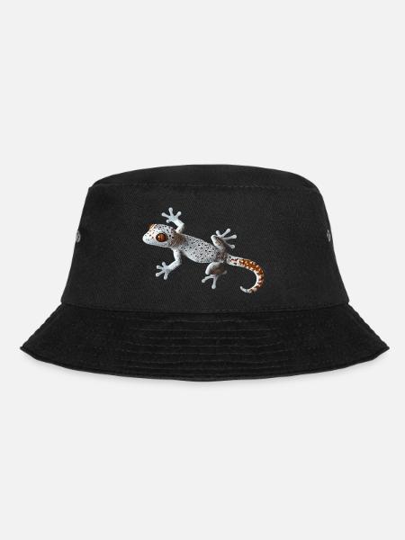 Tokay-Geckos Tokay-Gecko - Bucket Hat - Schwarz