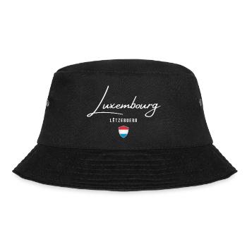 Made in Luxembourg, Luxembourg pride - Bucket Hat - black - Front - Lela (165cm)