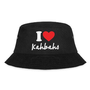J’adore Kahbahs Heart Design Arabic Fun - Bob - noir - Devant - Lela (165cm)