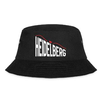 Heidelberg - Bucket Hat - Schwarz - Vorne - Lela (165cm)