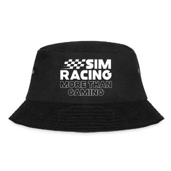 Sim Racing: Mehr als nur Gaming - Bucket Hat - Schwarz - Vorne - Lela (165cm)