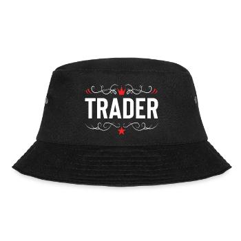 Trader Beruf - Bucket Hat - Schwarz - Vorne - Lela (165cm)