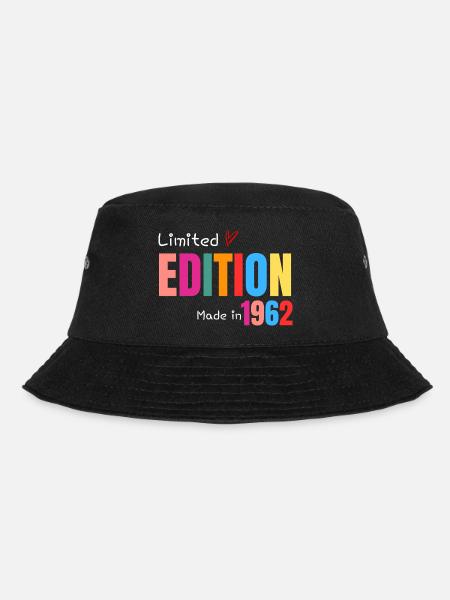 Limitierte Auflage Hergestellt 1962 - Bucket Hat - Schwarz