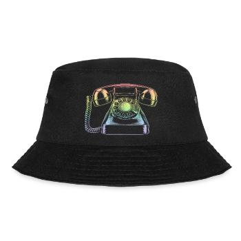 telephone - Bucket Hat - black - Front - Lela (165cm)