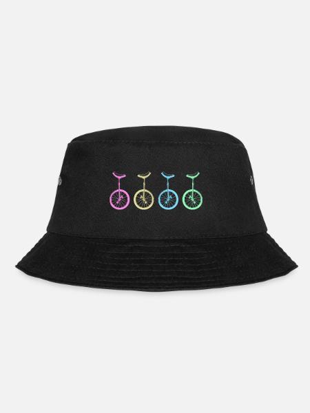 Einradfahren Einrad Einradartist UnicycleVibes - Bucket Hat - Schwarz