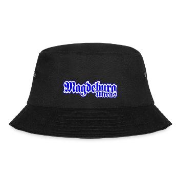 Magdeburg Ultras Fussball Fanartikel Fanblock - Bucket Hat - Schwarz - Vorne - Lela (165cm)
