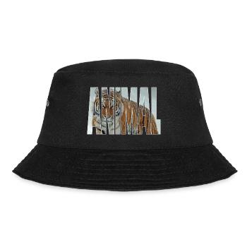 Tiger - Bucket Hat - Schwarz - Vorne - Lela (165cm)