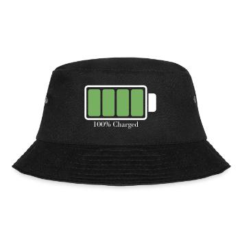 Charged battery - Bucket Hat - black - Front - Lela (165cm)