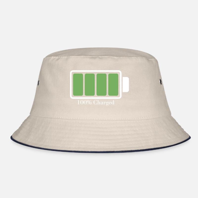 Charged battery Bucket Hat