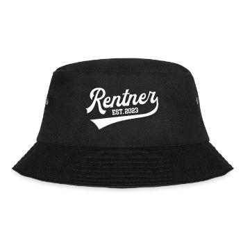 Rente 2023 Rentner Ruhestand Rentenanfang Pension - Bucket Hat - Schwarz - Vorne - Lela (165cm)