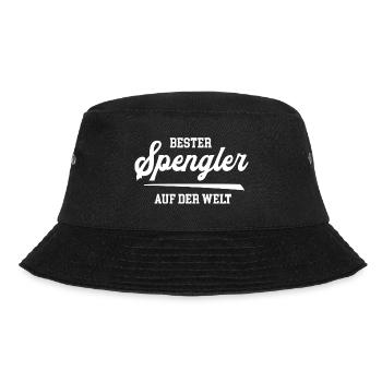 Bester Spengler Meister Dachdecker Spenglerei - Bucket Hat - Schwarz - Vorne - Lela (165cm)
