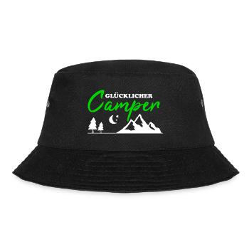 Happy Camper Camping Hommes Cadeau Drôle - Bob - noir - Devant - Lela (165cm)
