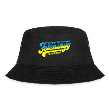 Zelenskyy | The real ukraine hero - Bucket Hat - black - Front - Lela (165cm)