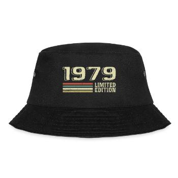 Jahrgang 1979 Geburtstag 1979 Jahrgang 1979 - Bucket Hat - Schwarz - Vorne - Lela (165cm)