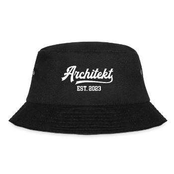 Architekt Architekturstudium Student Architektur - Bucket Hat - Schwarz - Vorne - Lela (165cm)