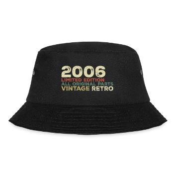 2006 né cadeau d’anniversaire vintage 2006 Retro - Bob - noir - Devant - Lela (165cm)