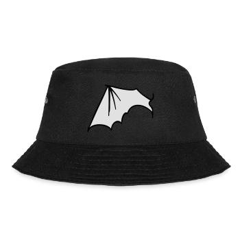 batwing_left - Bucket Hat - Schwarz - Vorne - Lela (165cm)