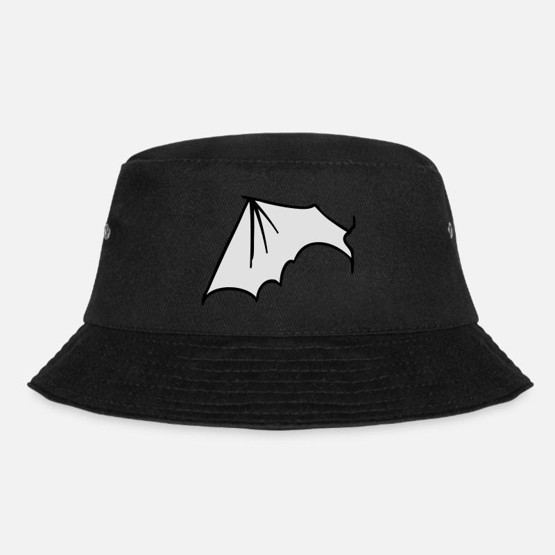 batwing_left - Bucket Hat - Schwarz