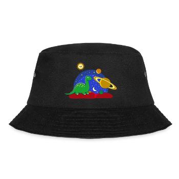 Space Space Dinosaur lune de Saturne Planète - Bob - noir - Devant - Lela (165cm)