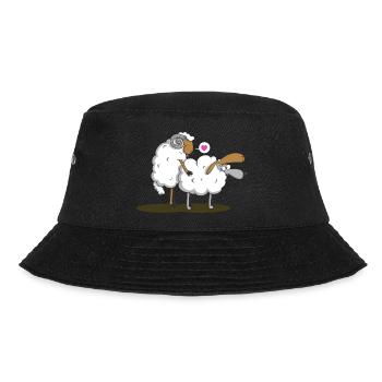 Tarnung - Bucket Hat - Schwarz - Vorne - Lela (165cm)