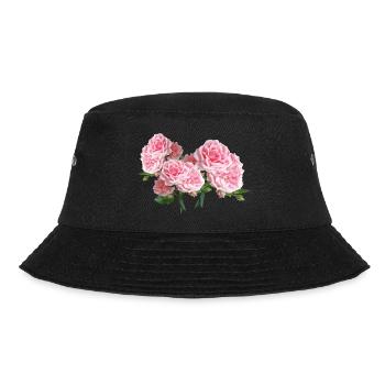 rosen roses blumen flowers garten garden3 - Bucket Hat - Schwarz - Vorne - Lela (165cm)