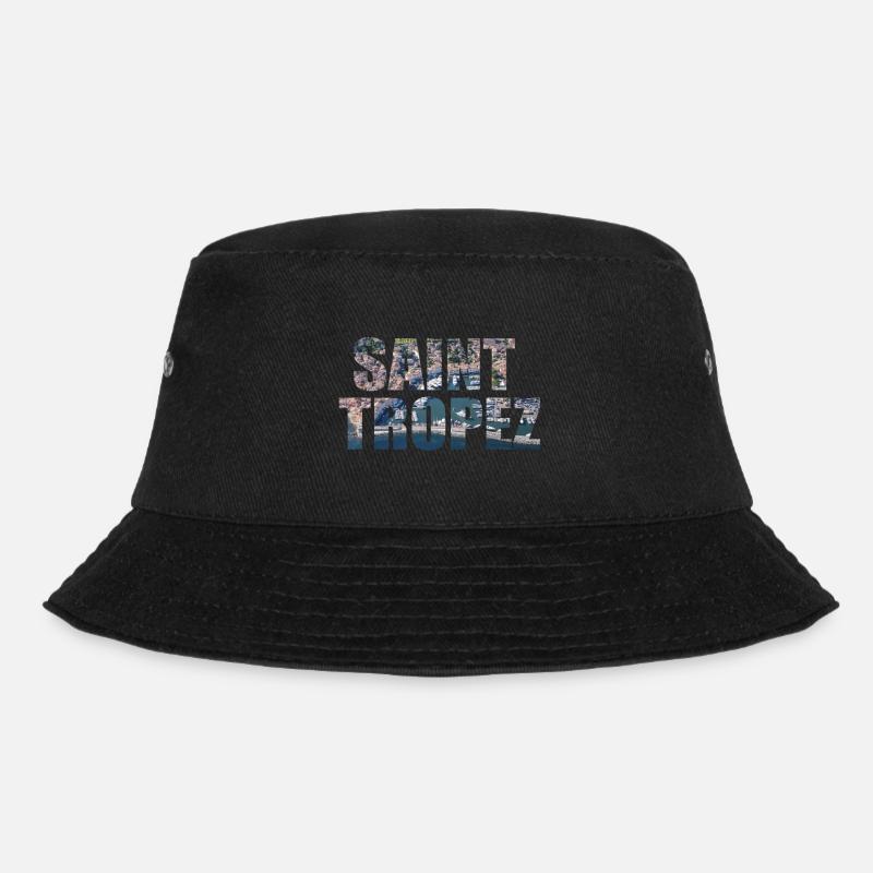 FRANCE SAINT TROPEZ - Bucket Hat - black