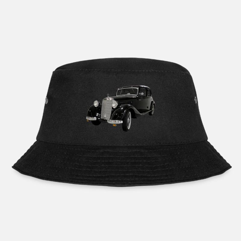 ALTES AUTO / KLASSISCHES FAHRZEUG - Bucket Hat - Schwarz