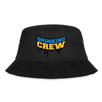 Drinking Crew Graffiti - Bucket Hat - Schwarz - Vorne - Lela (165cm)