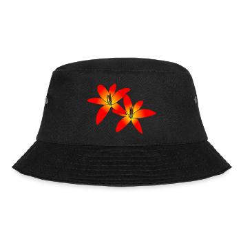 merveilleux lys orange, fleurs, lis - Bob - noir - Devant - Lela (165cm)