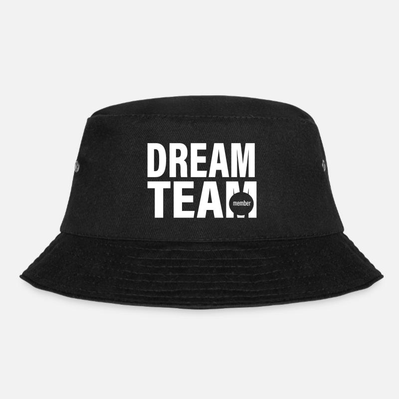 Dream Team - Bucket Hat - Schwarz