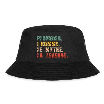 Plombier l'homme le mythe la légende - Bob - noir - Devant - Lela (165cm)