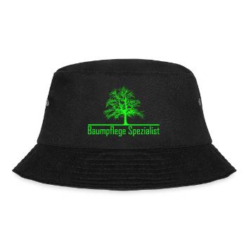 Baumpflege - Bucket Hat - Schwarz - Vorne - Lela (165cm)