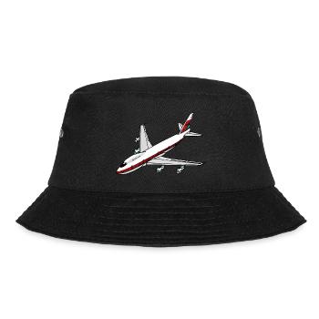 Jumbo - Bucket Hat - Schwarz - Vorne - Lela (165cm)