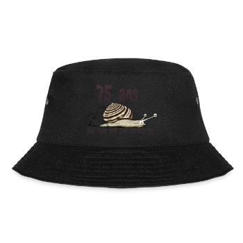 75 ans escargot anniversaire pas plus vite vitesse - Bob - noir - Devant - Lela (165cm)