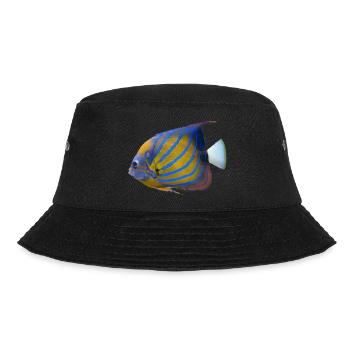 fish tropical - Bucket Hat - black - Front - Lela (165cm)