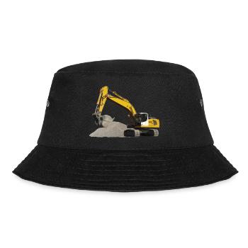 Bagger - Bucket Hat - Schwarz - Vorne - Lela (165cm)